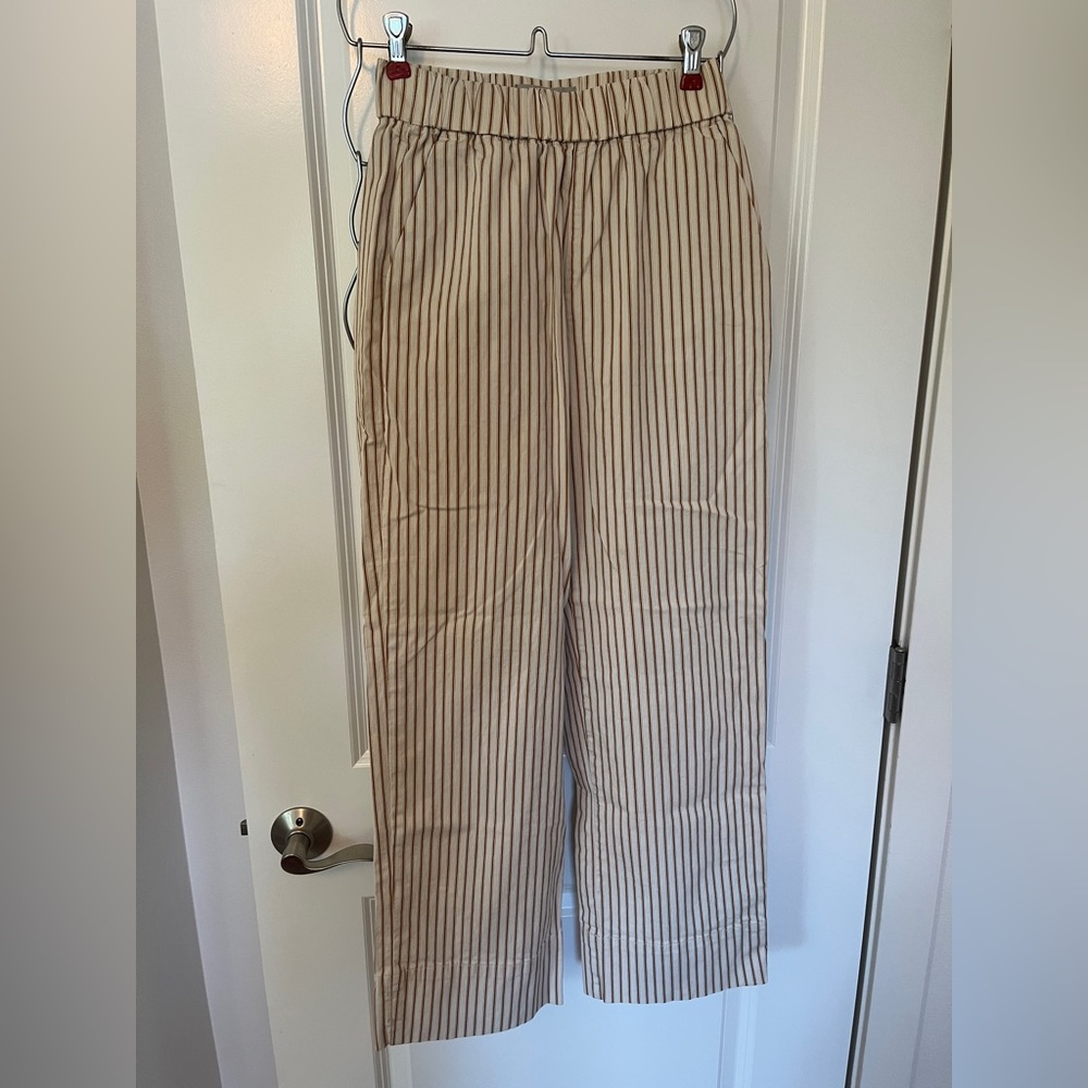 Everlane Easy pant, striped, size 2.